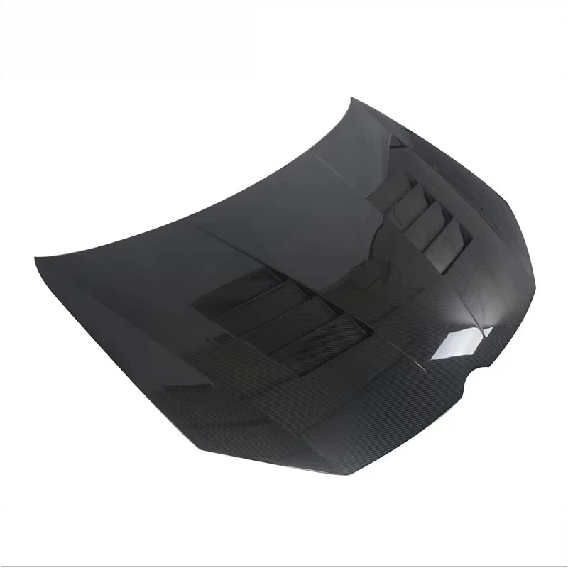Carbon Fiber Front Hood for VW Golf6 VI GTI 2009-2012  (CF Clear Coated Top / FRP Matte Primed Bottom)